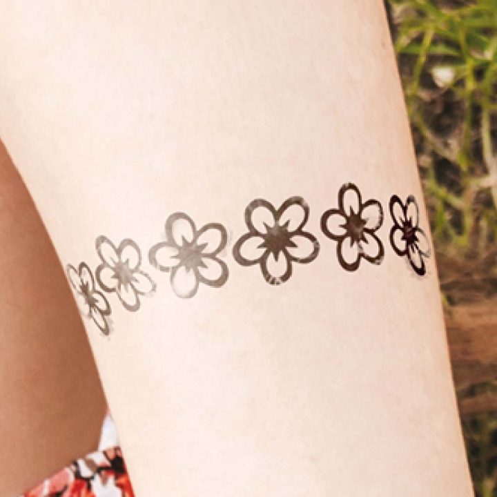 Petite pierre à tatouage Fleur - Ladot - Rougier et Plé