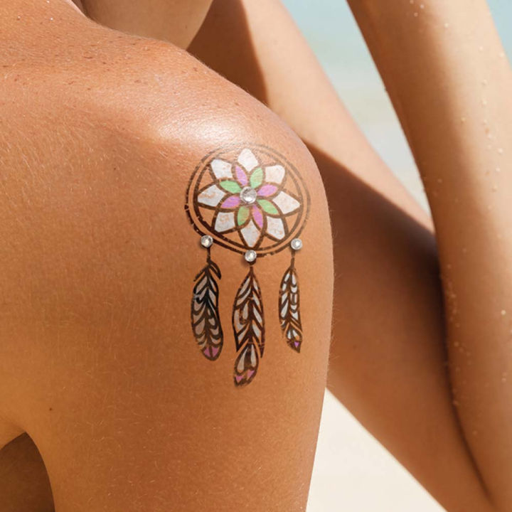 Moyenne pierre à tatouage Attrape-rêves - Ladot - Rougier et Plé