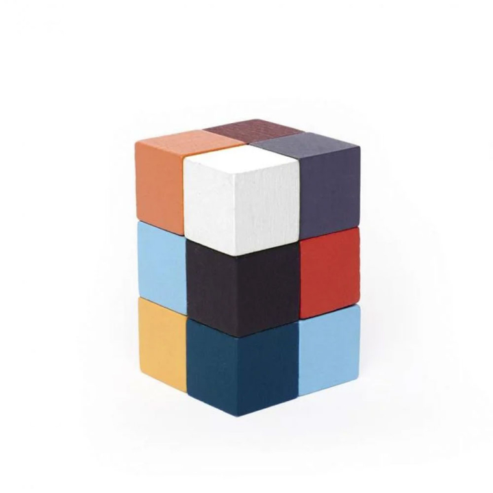 Casse-tête élastique 3D cube - Kikkerland - Rougier et Plé