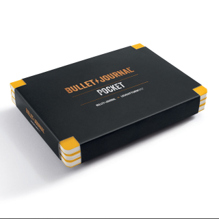 Bullet Journal Pocket Souple 14,4 x 10,4 cm Set de 3 Jaune - Leuchtturm1917 - Rougier et Plé