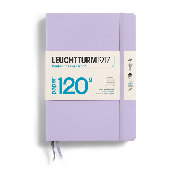 Carnet de notes Edition 120 g A5 14,8 x 21 cm Ligné - Leuchtturm1917 - Rougier et Plé