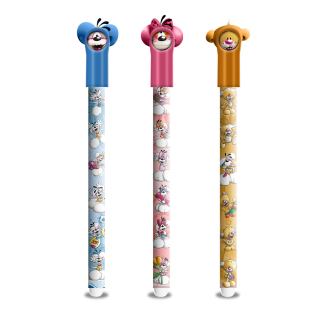 Stylo Twist effaçable Diddl - Diddl et ses amis - Rougier et Plé