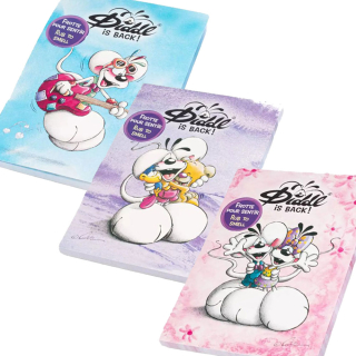 Bloc de papier parfumé Diddl A5 - Diddl et ses amis - Rougier et Plé