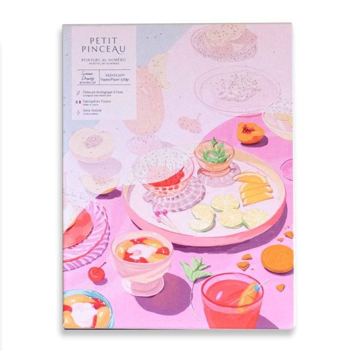 Peinture par numéro Petit pinceau Summer Dreams - La petite épicerie - Rougier et Plé
