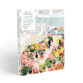 Peinture par numéro Petit pinceau Flower Market - La petite épicerie - Rougier et Plé