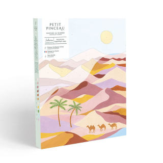 Peinture par numéro Petit pinceau Sahara - La petite épicerie - Rougier et Plé