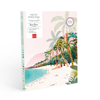 Peinture par numéro Petit pinceau Bora Bora - La petite épicerie - Rougier et Plé