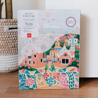 Peinture par numéro Petit pinceau Barcelona - La petite épicerie - Rougier et Plé