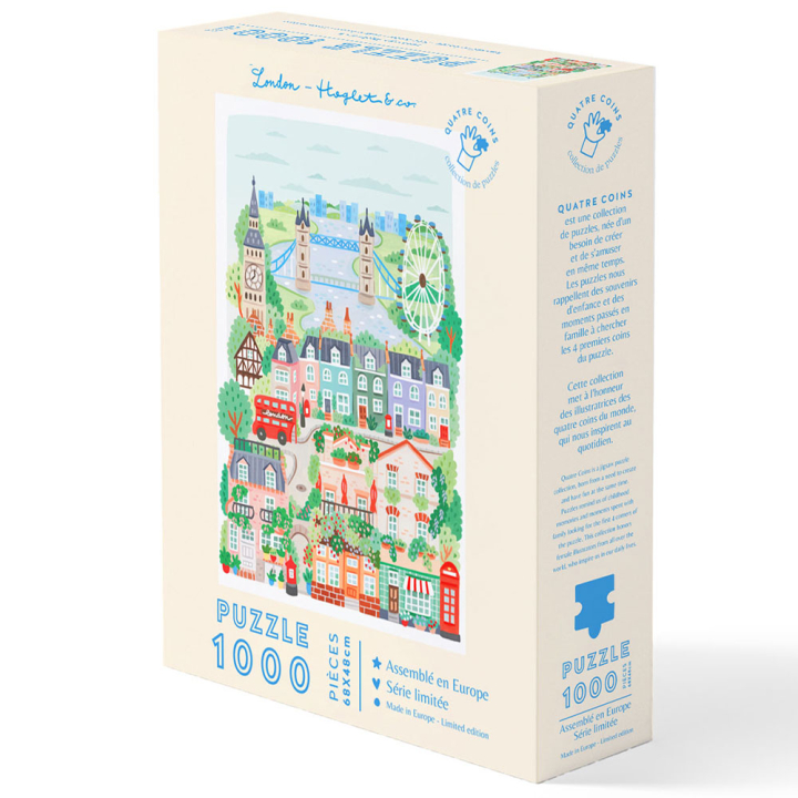 Puzzle 1000 pièces London -  La petite épicerie - Rougier et Plé