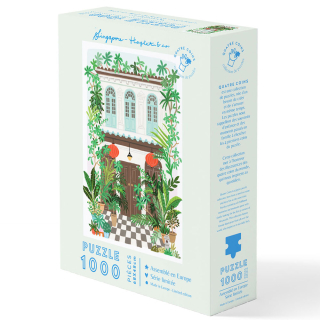 Puzzle 1000 pièces Singapore -  La petite épicerie - Rougier et Plé