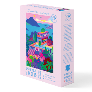 Puzzle 1000 pièces Souvenir d'été -  La petite épicerie - Rougier et Plé