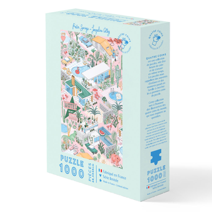 Puzzle 1000 pièces Palm Springs -  La petite épicerie - Rougier et Plé