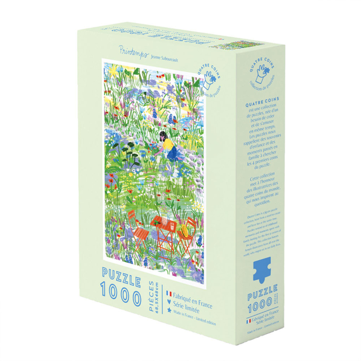 Puzzle 1000 pièces Jardin secret -  La petite épicerie - Rougier et Plé