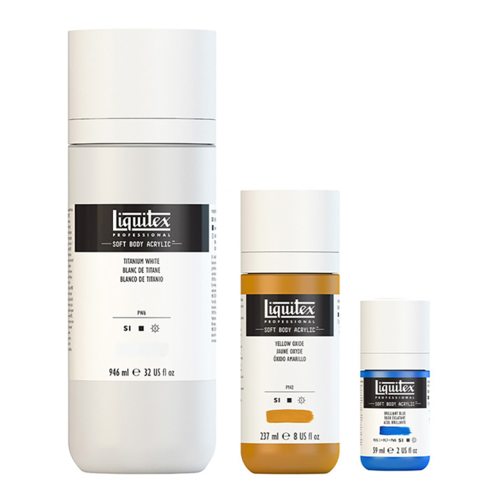 Peinture acrylique extra-fine Soft Body - Liquitex - Rougier et Plé