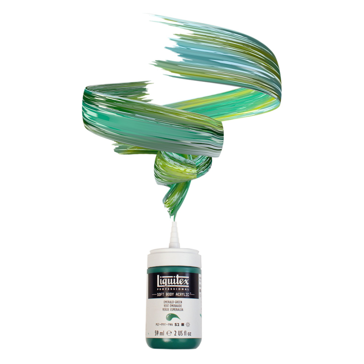 Peinture acrylique extra-fine Soft Body - Liquitex - Rougier et Plé