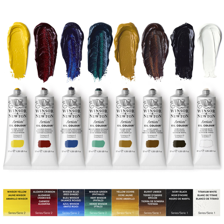 Peinture à l'huile extra-fine Artists' Oil Colour - Winsor & Newton - Rougier et Plé