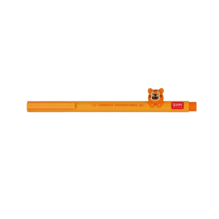Stylo à Encre Gel Orange Tigre - Legami - Rougier et Plé