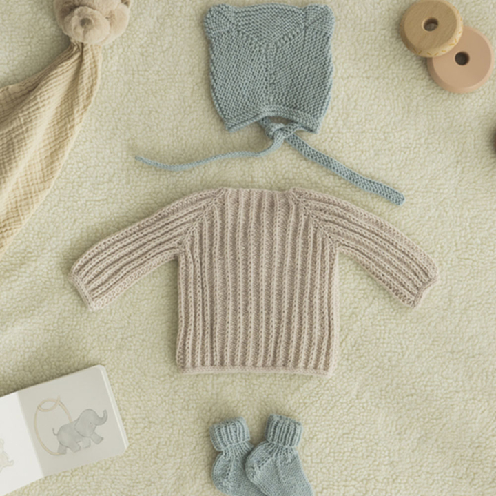 Livret Fil à tricoter et crocheter 100% Baby 4 - DMC - Rougier et Plé