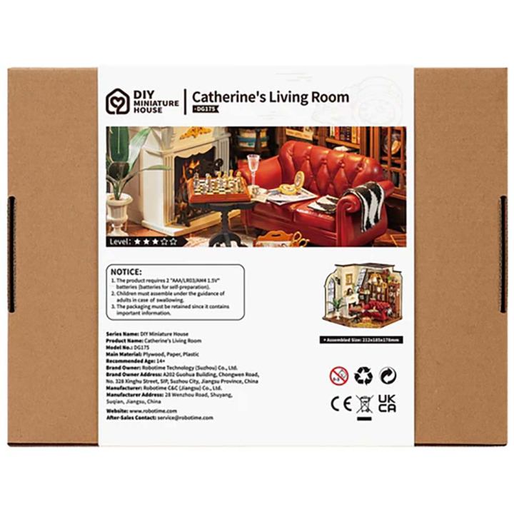 Maison miniature DIY Catherine's Living Room - Rolife - Rougier et Plé