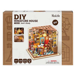 Maison miniature DIY Sam's Study - Rolife - Rougier et Plé
