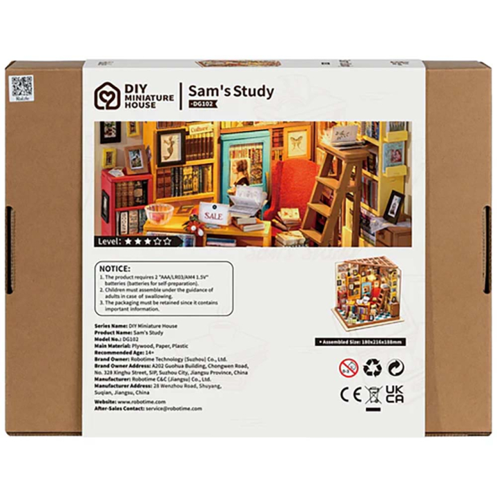 Maison miniature DIY Sam's Study - Rolife - Rougier et Plé