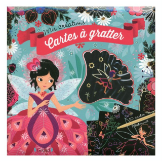 Pochette Mes créations : Carte à gratter Fées - Gründ - Rougier et Plé