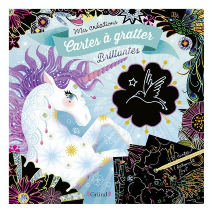 Pochette Mes créations : Carte à gratter Brillantes - Gründ - Rougier et Plé