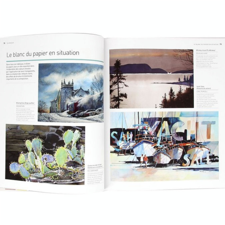Livre Manuel complet de l'aquarelle - Eyrolles - Rougier et Plé