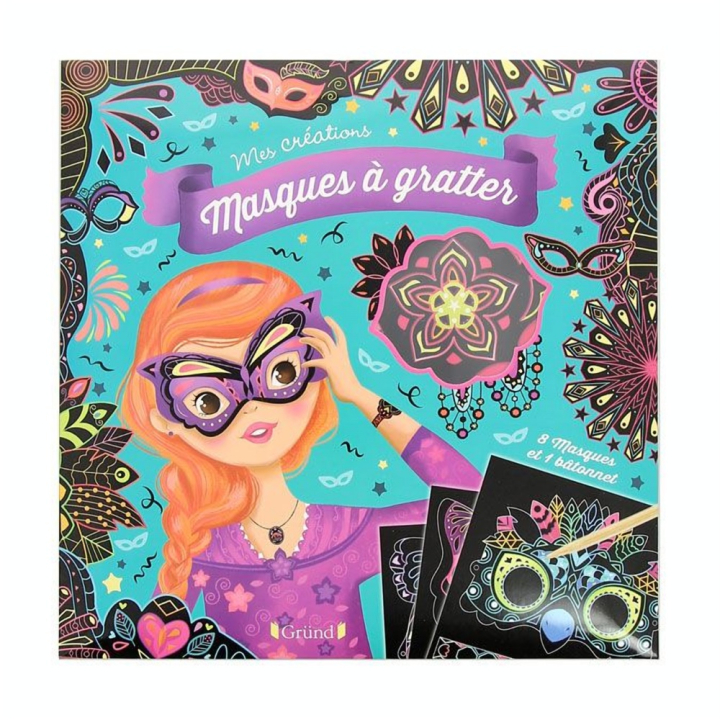 Pochette Mes créations : Masque à gratter - Gründ - Rougier et Plé