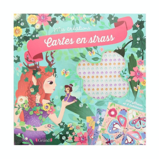 Pochette Mes créations : Cartes en strass - Gründ - Rougier et Plé