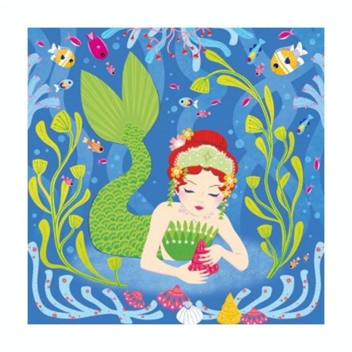 Pochette Mes créations : Cartes à gratter Sirènes - Gründ - Rougier et Plé