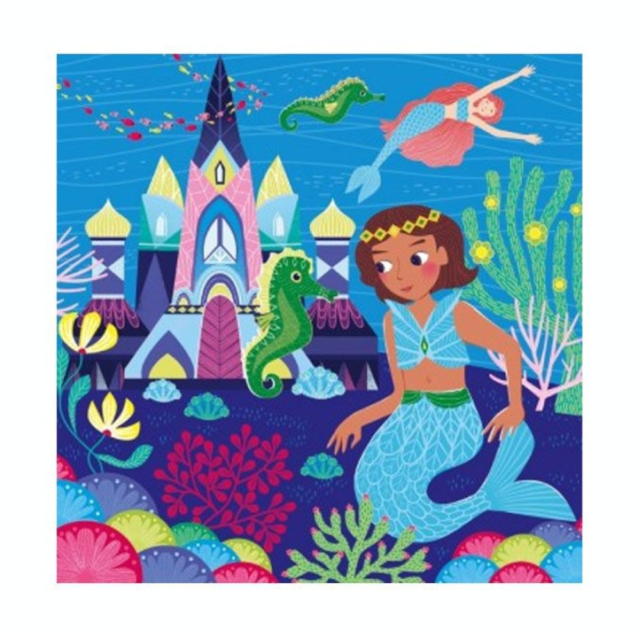 Pochette Mes créations : Cartes à gratter Sirènes - Gründ - Rougier et Plé