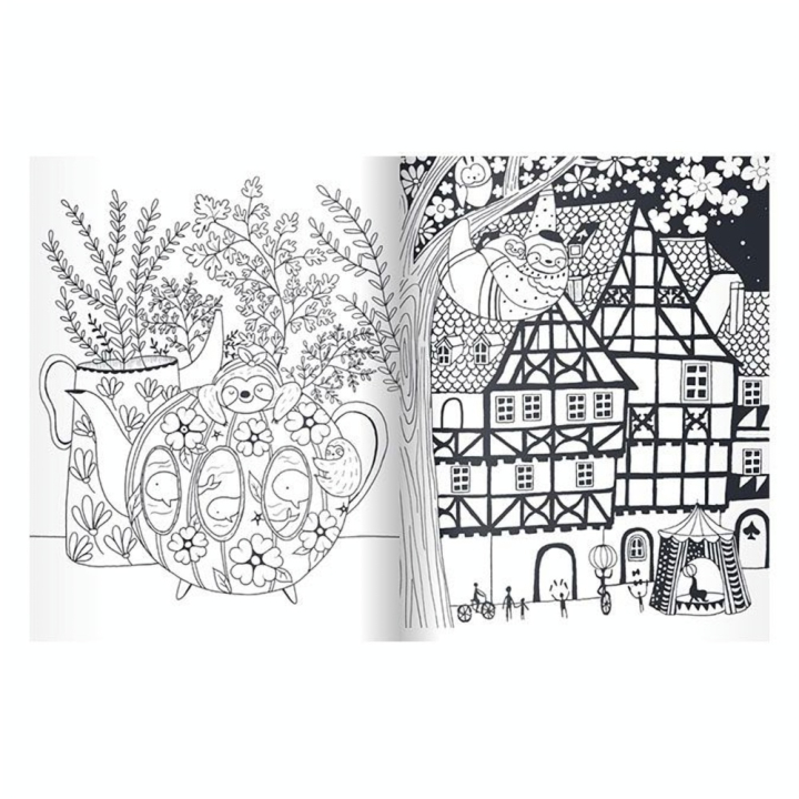 Carnet de coloriage Un million de paresseux - Eyrolles - Rougier et Plé