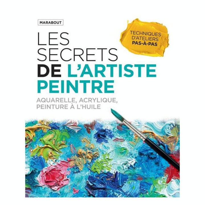 Livre Les secrets de l'artiste peintre - Marabout - Rougier et Plé