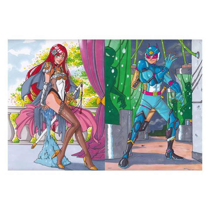 Livre Héros shonen aux feutres - Mango - Rougier et Plé