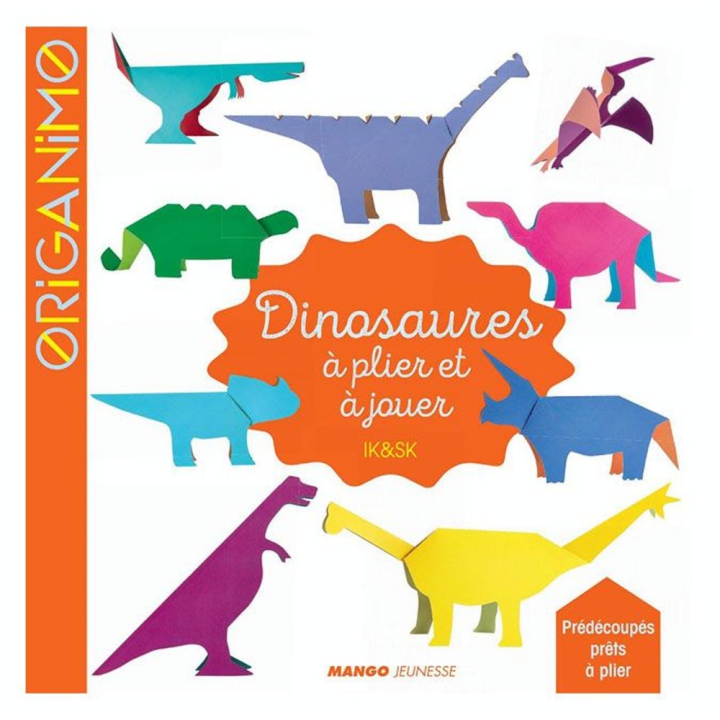 Livre Dinosaures à plier et à jouer - Mango - Rougier et Plé