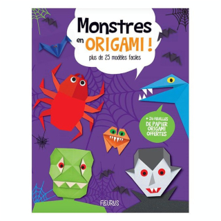 Livre Monstres en origami ! - Fleurus - Rougier et Plé