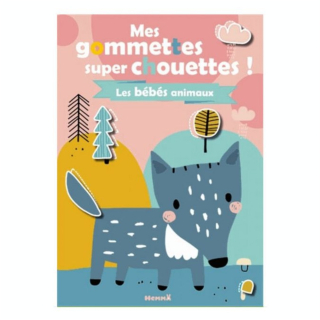 Mes gommettes super chouettes ! Les bébés animaux - Hemma - Rougier et Plé