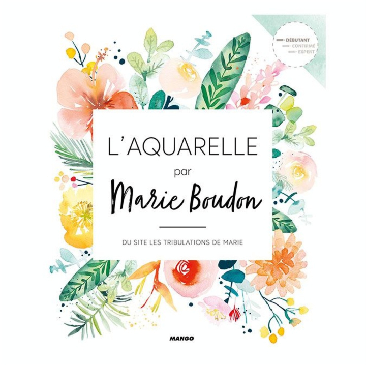 Livre L'aquarelle par Marie Boudon - Mango - Rougier et Plé