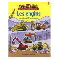 Album d'autocollants Les engins - Usborne - Rougier et Plé