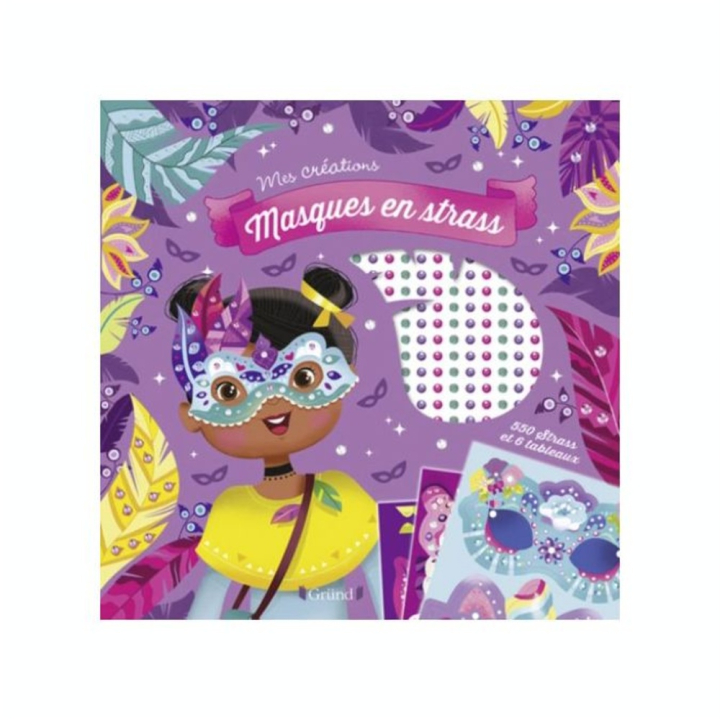 Pochette Mes créations : Masques en strass - Gründ - Rougier et Plé