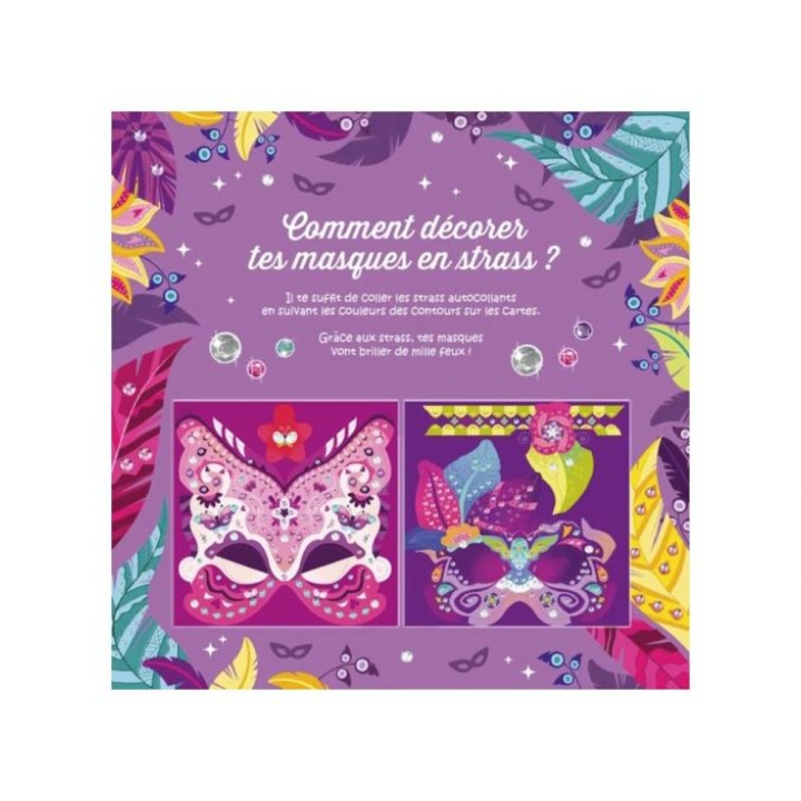 Pochette Mes créations : Masques en strass - Gründ - Rougier et Plé