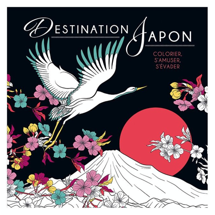 Illustrations à colorier Destination Japon - Dessain et Tolra - Rougier et Plé