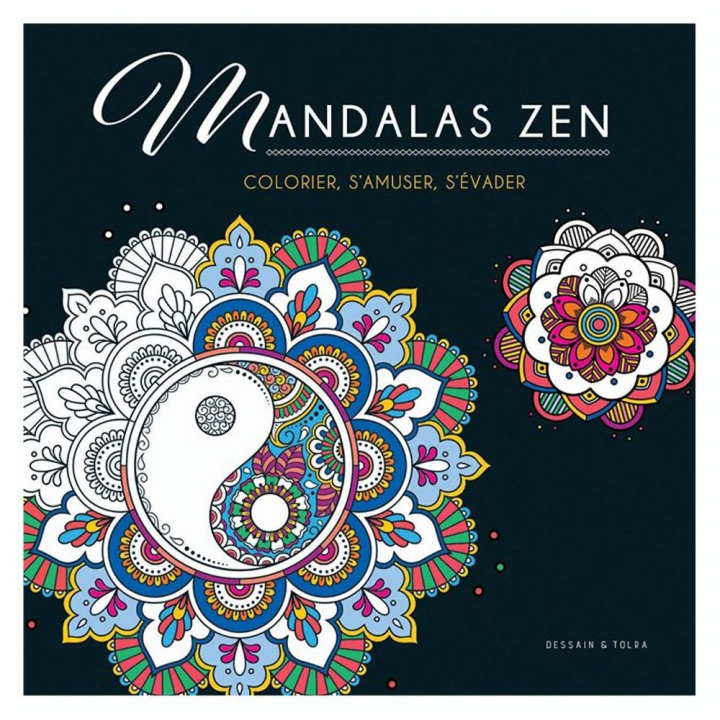 Illustrations à colorier Mandalas Zen - Dessain et Tolra - Rougier et Plé