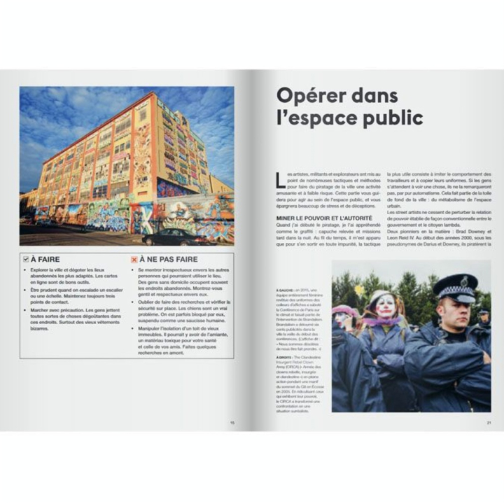 Livre Le manuel du Street Art contestataire - Eyrolles - Rougier et Plé