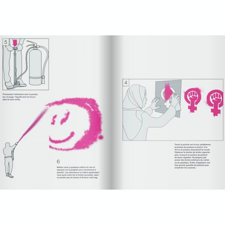 Livre Le manuel du Street Art contestataire - Eyrolles - Rougier et Plé
