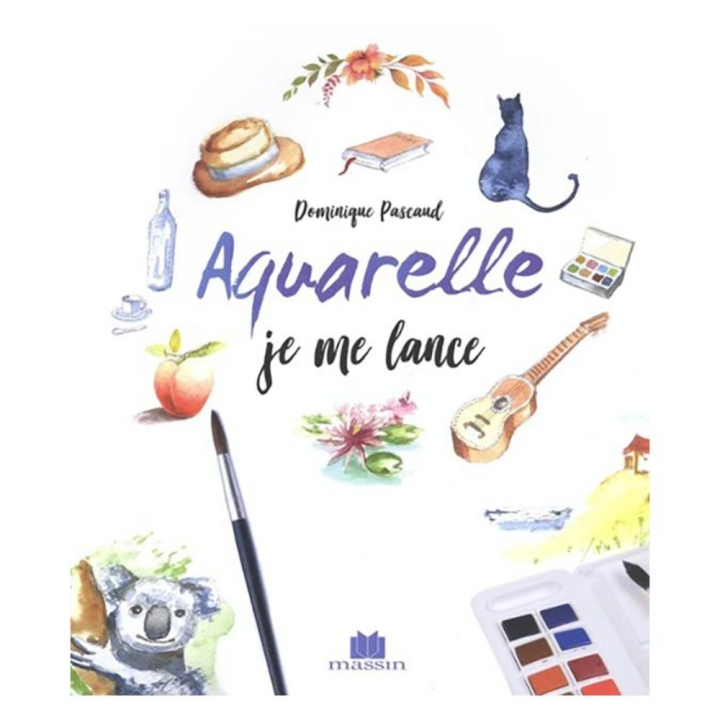 Livre Aquarelle je me lance - Massin - Rougier et Plé