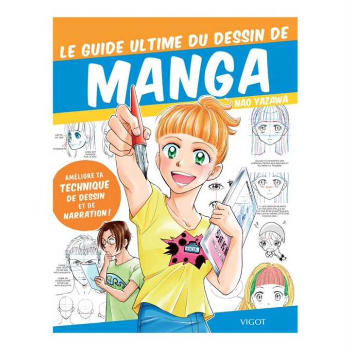 Livre Le guide ultime du dessin de manga - Éditions Vigot - Rougier et Plé