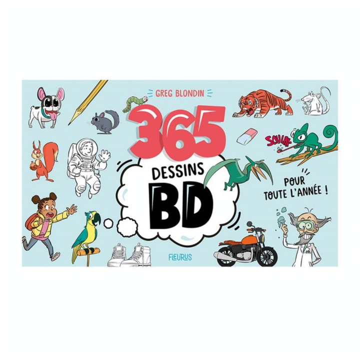 Livre 365 Dessins BD pour toute l'année - Fleurus - Rougier et Plé