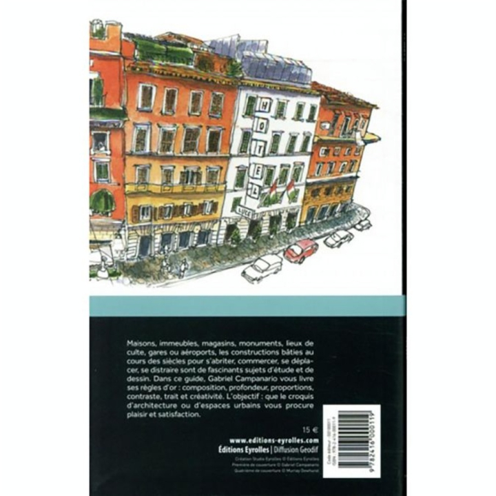 Livre Dessiner l'architecture - Eyrolles - Rougier et Plé